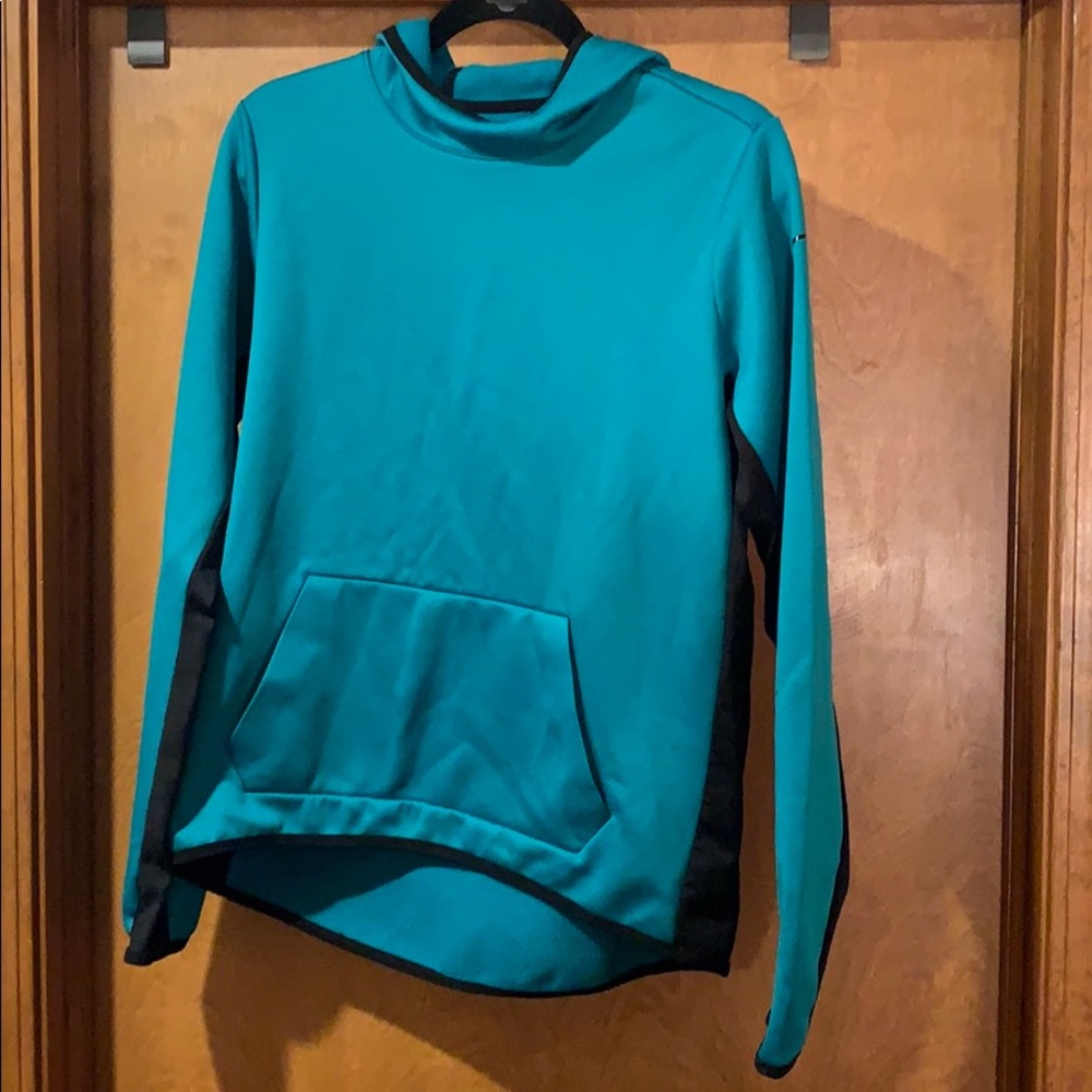 Teal Nike hoodie